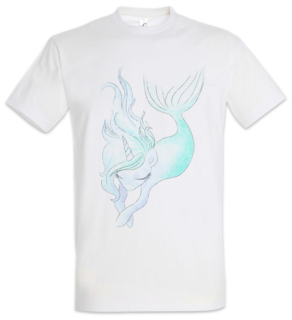 Unimaid II T-Shirt Mens Womens Tees Top Unicorn Mermaid Fun Fusion Rainbow Princess Fairies 4XL