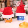 3pcs/Set Mini Christmas Hat Santa Claus Hat Xmas Apple bag Wine Bottle Caps Christmas Gift Caps for New Year Tree Ornament Decor