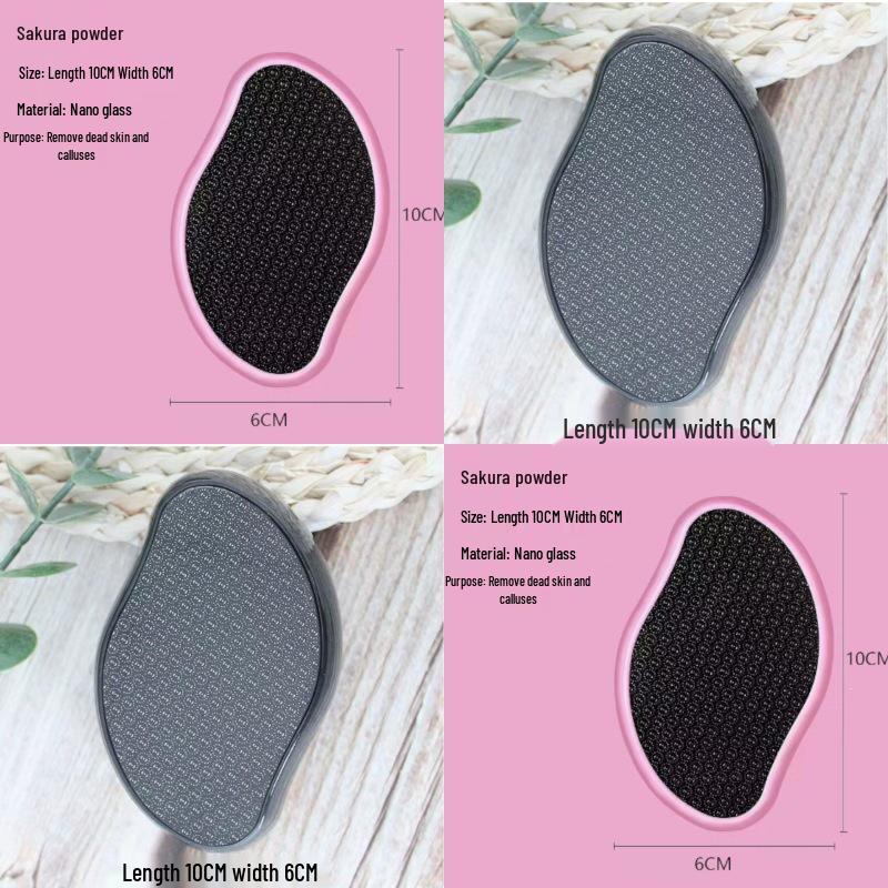 Exquisite Glass Foot Scraper: Heel & Callus Remover, Household Foot Care Tool