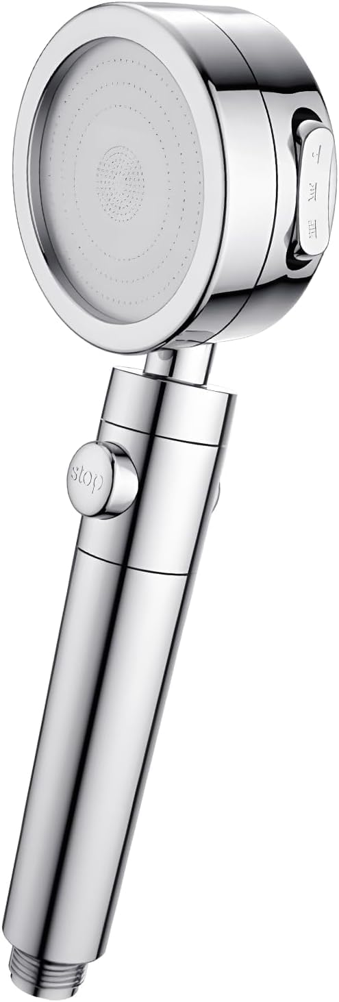 

Shower Head Micro Nano Bubble Water Saving Shower Head 3 Stage Mode 12-5