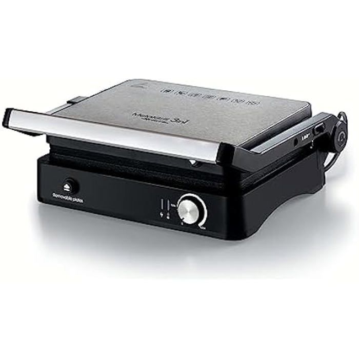 Appareil à sandwichs - Ariete - 1934 - 2000 W - Ouverture à 180° - Revêtement antiadhésif