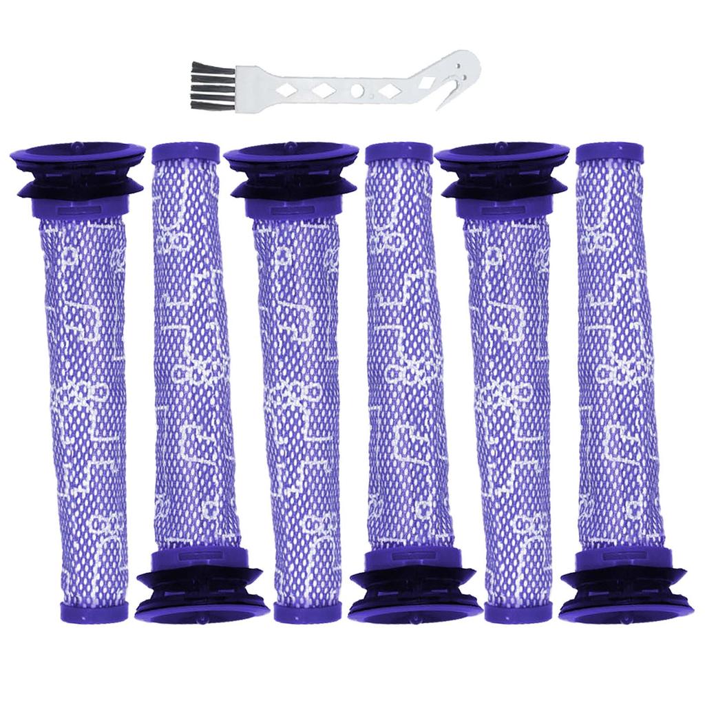For Dyson V6 Absolute Cordless Stick Vacuum Cleaner Accessory Part 965661-01& 966741-01 Pre Filter Post Hepa Filter Spare Part