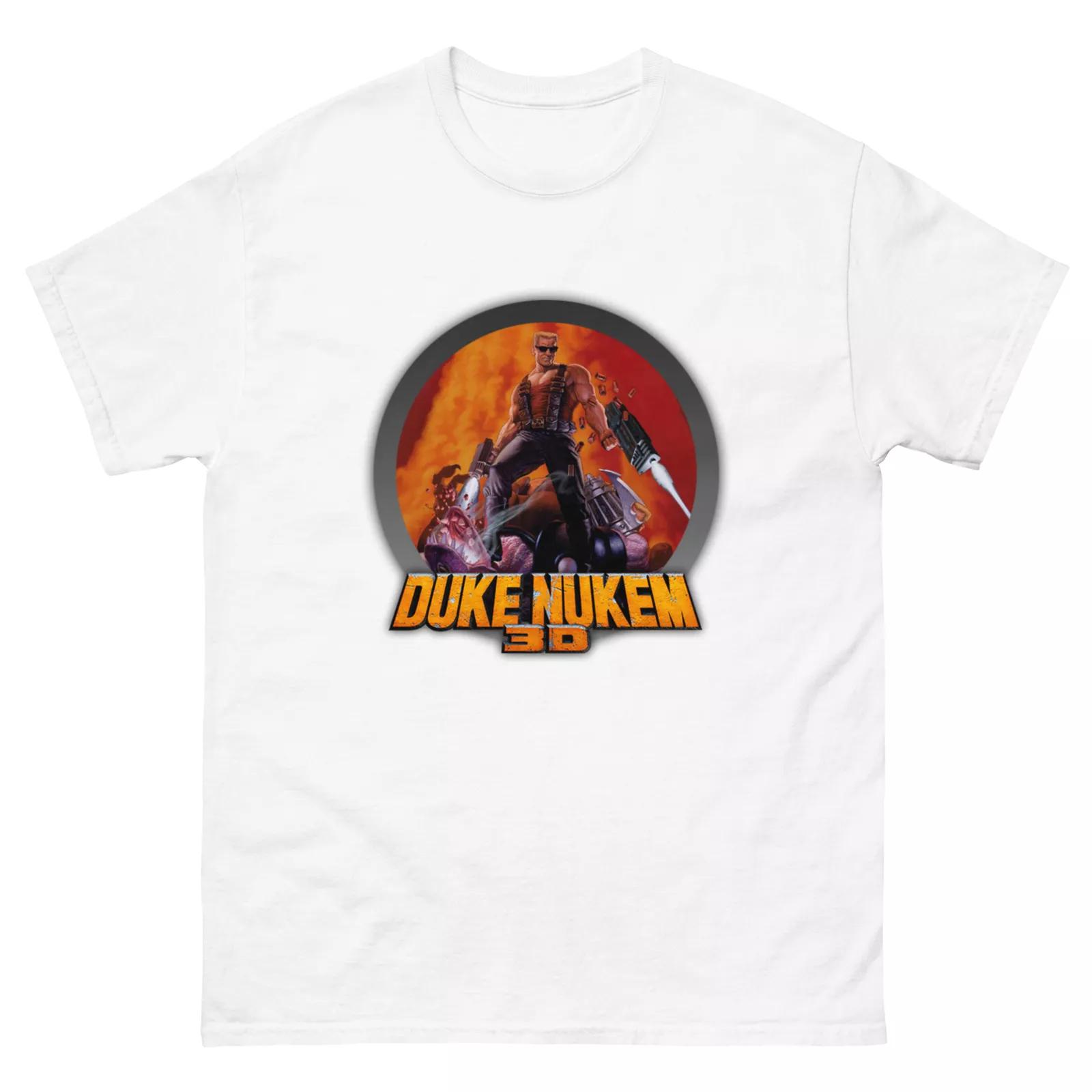 

Summer New Retro Vintage Duke Nukem Video Game Men s T-Shirt Loose and Comfortable 4XL