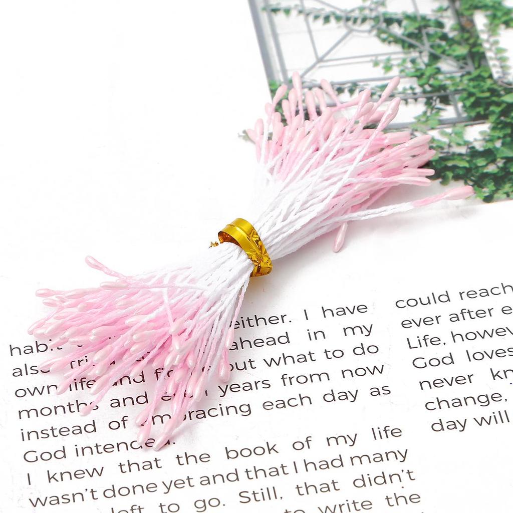 Handmade Chiffon Flower Stamen Hairpin Accessories - DIY Ancient Style Headpiece Core