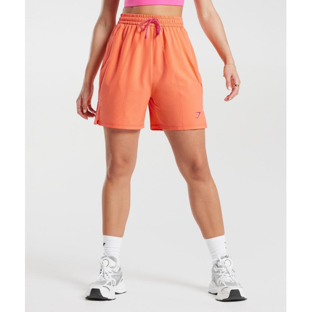 

Gymshark Спортивные тканые шорты Solstice Orange B4a9r Obj0 XS