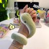 Fuzzy Curly Little Snake Wrap-Around Plush Doll for Kids