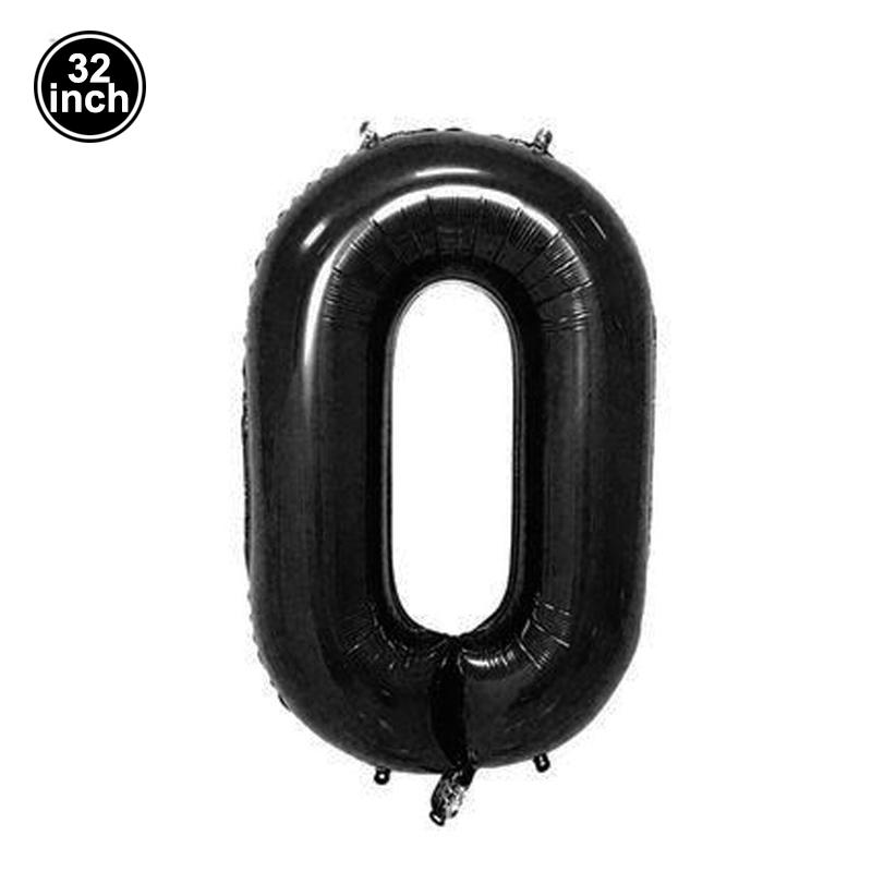 Multi Color Large Numbers 1 Balloon 32Inch 1 2 3 4 5 6 7 8 9 Birthday Ball Red Digit Bachelorette Balloons Figure Golob Balloons