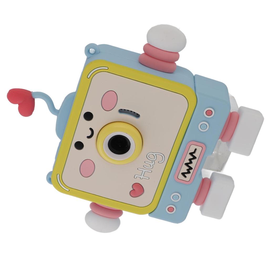 Cute Digital Camera 48MP 1080P HD Rain Proof Cartoon Compact Video Camera with 2 Inch TFT Screen for 3 To 12 Year Old Toddlers Birthday Gift