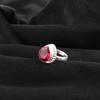Natural Pink Rubellite Gemstone Handmade 925 Sterling Silver Jewelry Elegant Women's Ring For Gift RR-77-8