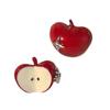 Elegant Apple Stud Earrings Accessory Crafted from High Quality Alloy with Sparkling Zircon for Fashionable Women