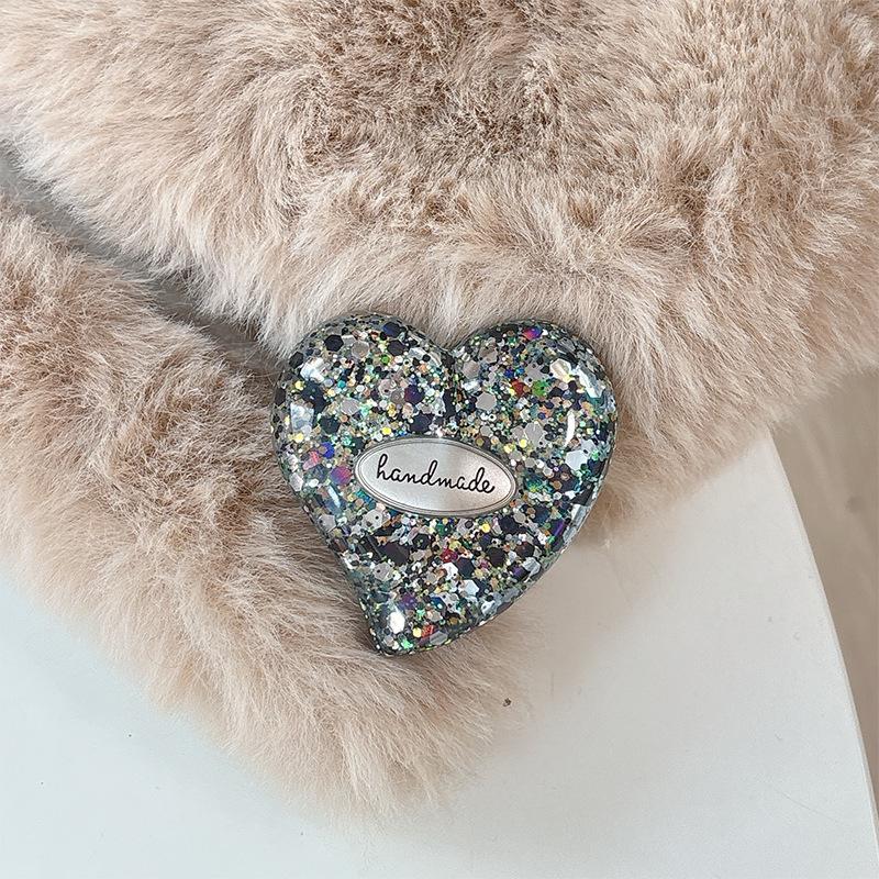 Japanese Creative Sequin Magnetic Telescopic Phone Holder & Finger Ring