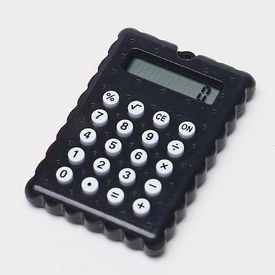 Mini calculadora con pantalla de 8 dígitos, batería, calculadoras para estudiantes, calculadoras científicas, papelería