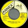Disque 7 pouces JUNIOR REID - I Want To Love You AUCUN Annexe 2004 Jamaïque Reggae, Ska & Dub Occasion
