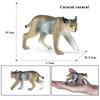 Oenux Simulation Wild Animals Bengalcat Tiger Cat Lynx Caracal Leopard Action Figure Figurines Model Education Miniature Kid Toy