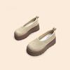 2025 Spring New Women's Shoes Comfortable Casual Shoes Shallow Platform Women's Shoes Height Increase Loafers