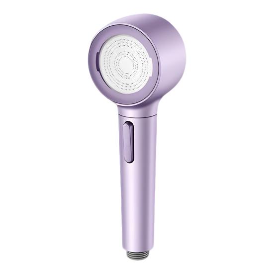 

Душевая лейка с защитой от засорения Круглая лейка Rain Душевая лейка с напорным дизайном Высокопроизводительная лейка Rain фиолетовый