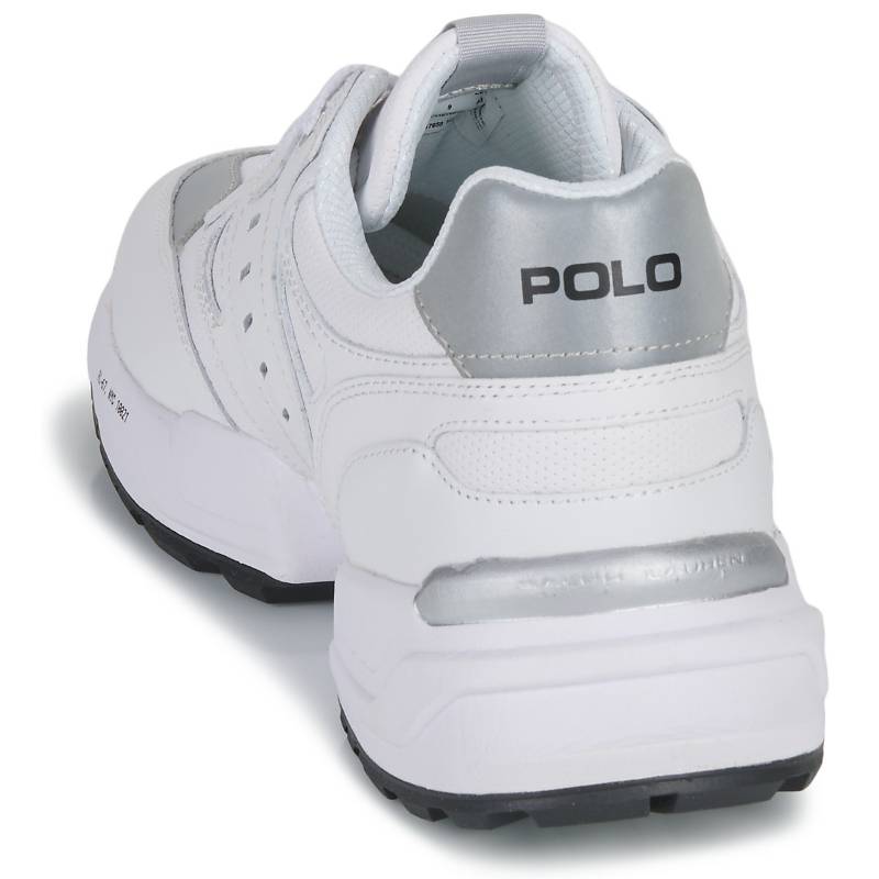 Polo Ralph Lauren Leather Round Toe Comfortable Durable Low Top Casual Shoes Men Sneaker White 809835371001