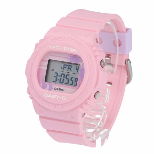 

Casio Baby-G Women s Digital Sting Watch, Reissue, Waterproof, Sports, Pink, BGD-570BC-4