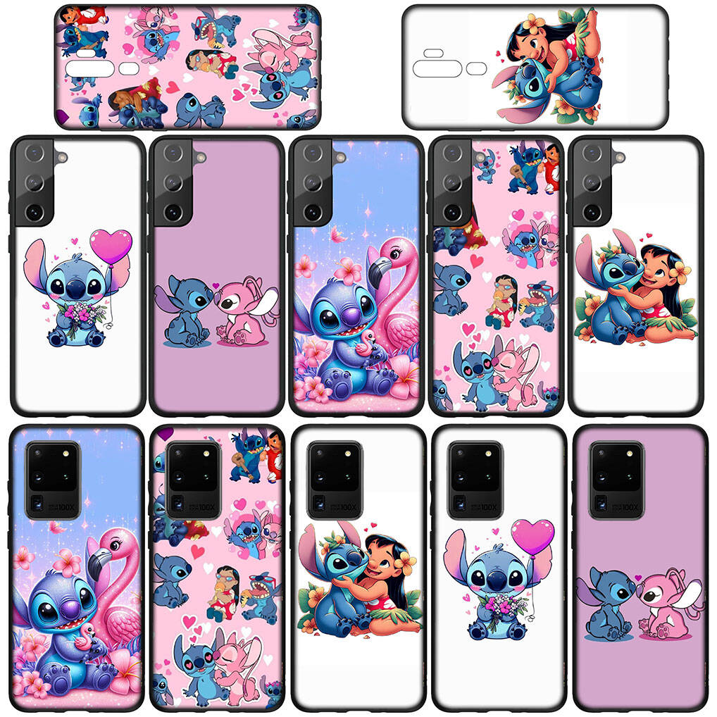 for iPhone 17 16 15 Xiaomi Poco F7 F8 X7 X6 C85 C75 C71 M8 Redmi Note 14 13 12 11 Pro Max 14C 13C 15C A3 A4 Phone Case Lovely Lilo Comics Stitch Cover