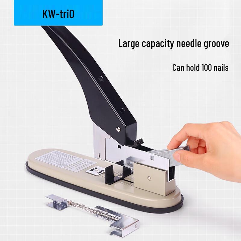 KW-triO Heavy-Duty Office Stapler CN Plug (adapter Included)
