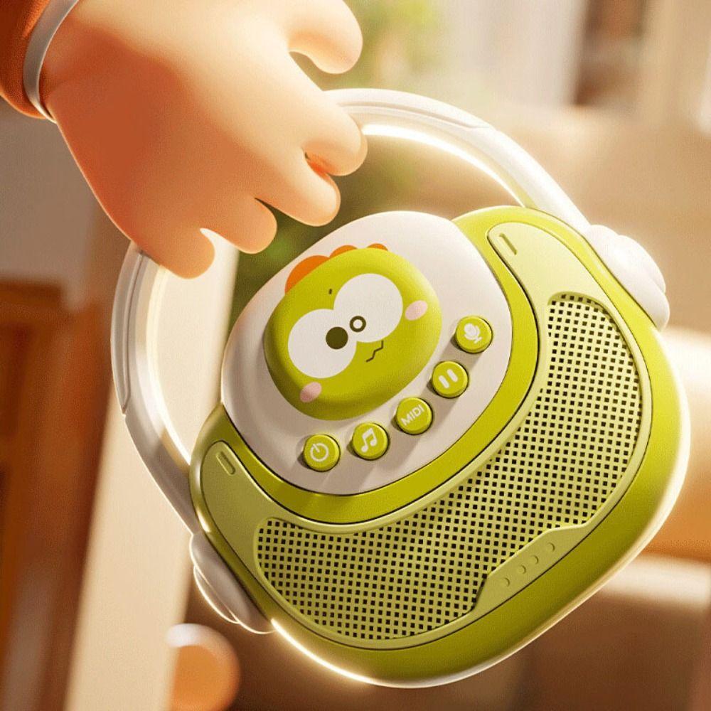 Aufnehmbares Karaoke Kinderspielzeug Handy verbinden Karaoke-Maschine Gesangsmaschine Kindergesang