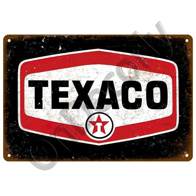 Vintage Metal Wall Sign  Retro Motor Oil Gas Racing Tin Poster for Garage  Man Cave Decor Perfect Iron Plate Decoration for Home