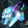 LED-Beleuchtung Jacke Leuchtendes Kostüm Kreative Wasserdichte Kleidung Tanzende LED-Lichter Jacke Weihnachtsfeier Kleidung