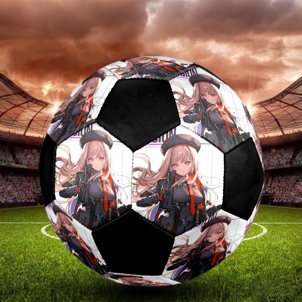 Pallone da Calcio Colorato Cucito a Macchina PVC Misura 5 Pronto per Allenamento di Squadra e Competizione Resistente Alto Rimbalzo Raffreddamento Regalo Sportivo