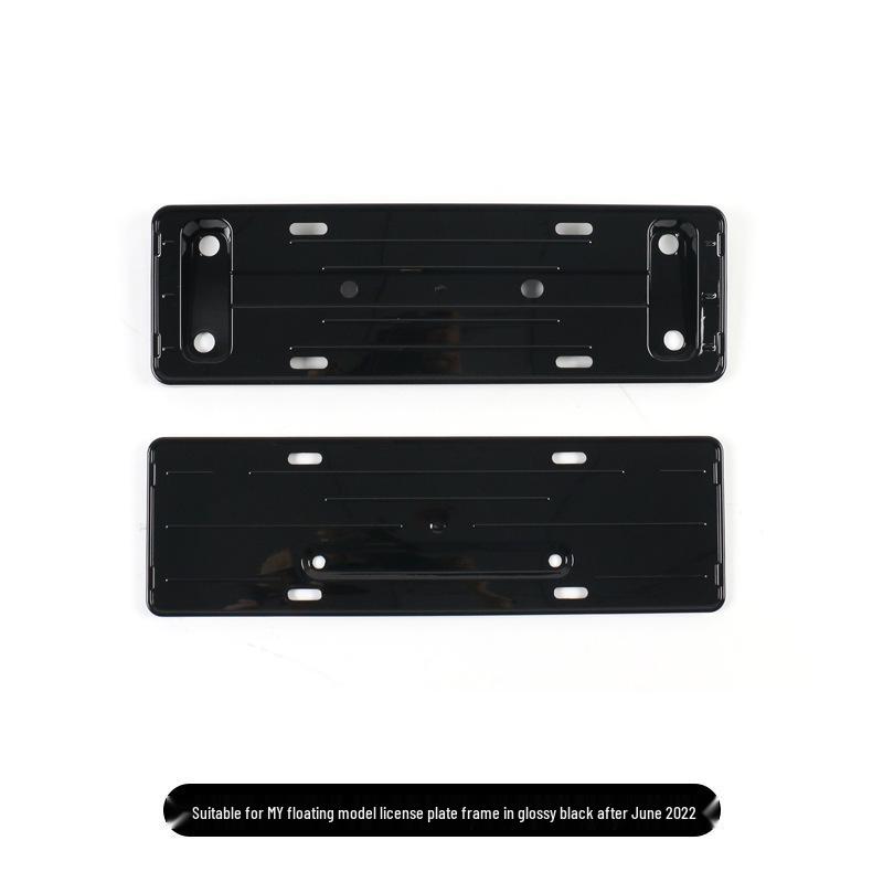 Tesla Model Y Full-Edge Floating License Plate Frame Accessories