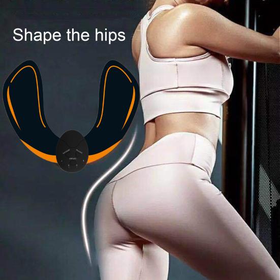Trenažér hýždí s dálkovým ovládáním 6 nastavitelných režimů Inteligentní toner na kyčle Glute Toner EMS svalový stimulátor Booty Training Patch Massager Tréninkový stroj