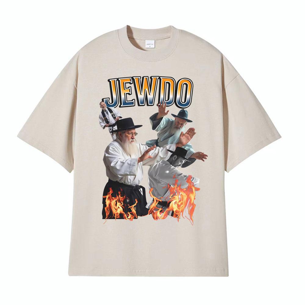 

Смешной мем Еврейское дзюдо Мем Подарок для Еврейской футболки Мужчины Женщины Винтажная мода Y2K Классическая футболка Высокое качество Футболки оверсайз 4XL