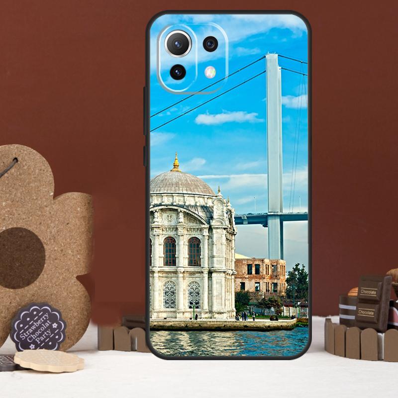 Turkey Istanbul Scenery Building Case For Xiaomi 14 15 Ultra 15T 14T 13T 17 Pro Max POCO X7 Pro X5 X6 F5 F6 F7 F8 Ultra Cover