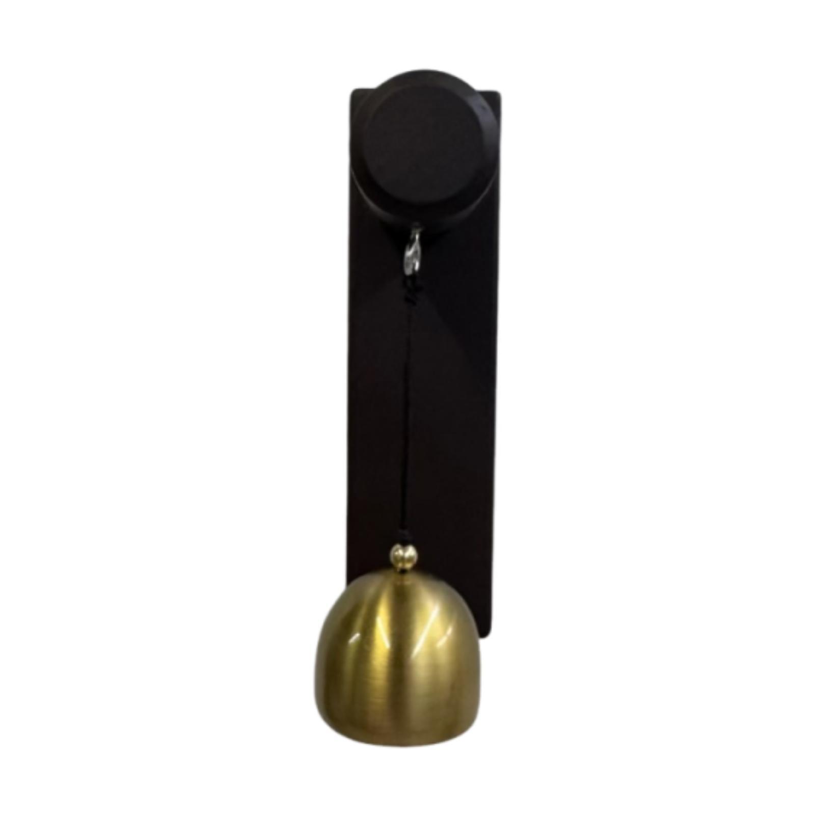 

Shopkeepers Bell for Door Opening Wooden Door Bell Entering Handmade Doorbell for Fridge Cafe Barn Front Porch Farmhouse чорний