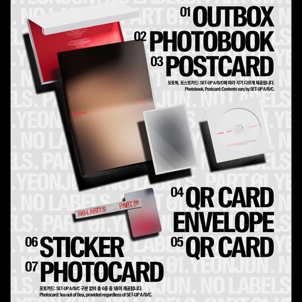 [Pre-order] YEONJUN - NO LABELS: PART 01 (Weverse Albums Ver.)