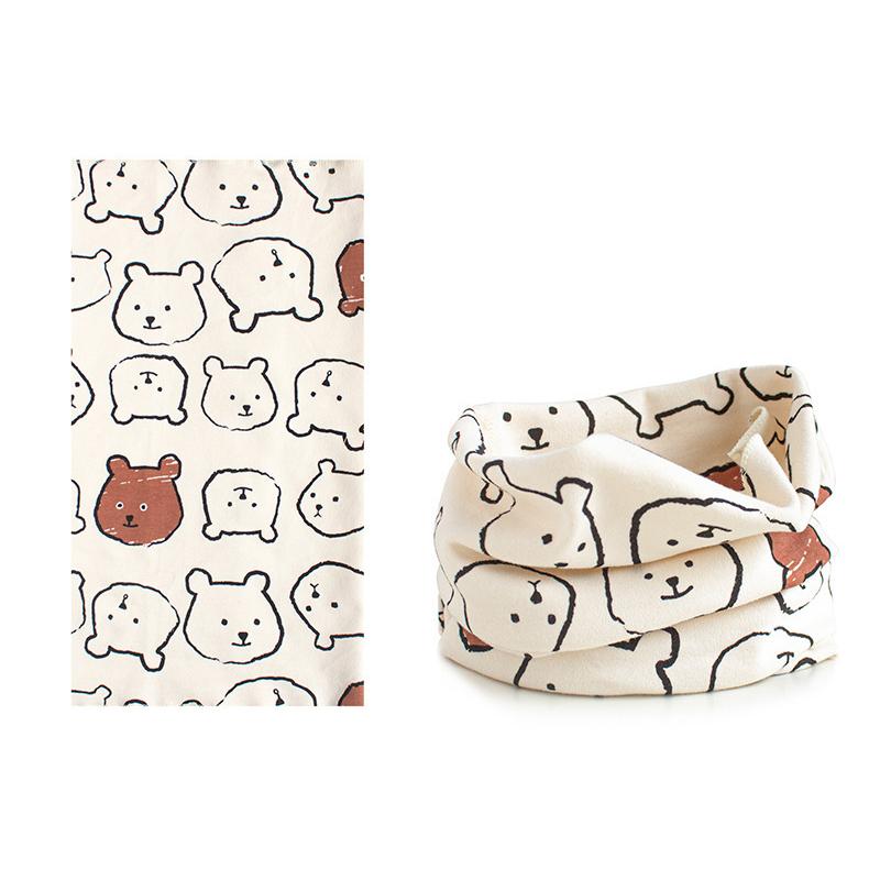 Winter Warmer Neck Scarf For Kids Boys Girls Neckerchief Autumn Cute Baby Cartoon Scarf Soft Neck Collar Children´S Scarves 0-8Y