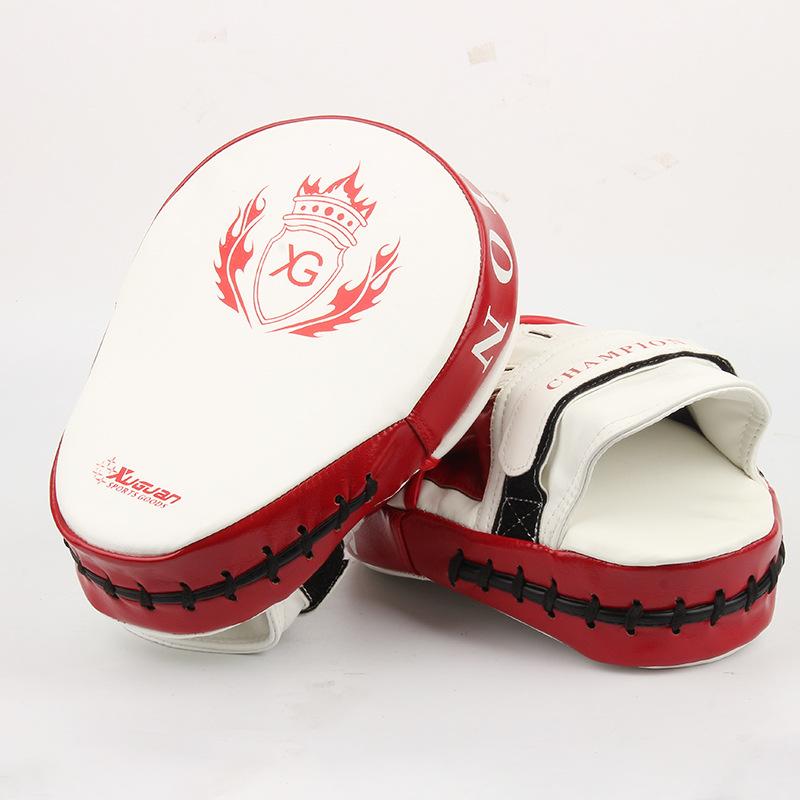 Arc-shaped Boxer Target+MMA Combat Sanda Hand Target Training Thickened Combat Training Equipment Daoguan Boxer Target