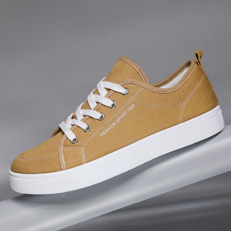 Men's Casual Shoes Classic Breathable Canvas Shoe Lace-up Vulcanize Shoes for Men Llight Walking Flats Big Size48Tenis Masculino