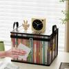 Dustproof Transparent Book Storage Bag Foldable Desktop Organizer for Students Home Classroom Old Books Container251
