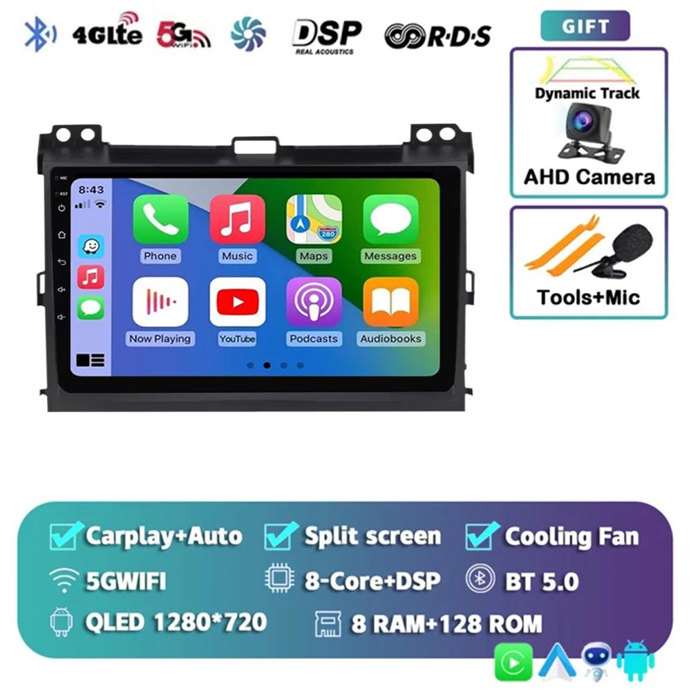 For Toyota Land Cruiser Prado 120 3 Ll For Lexus GX470 GX 470 J120 2002-2009 Car Radio Multimedia Video Player Navigation GPS