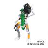 Compatible With Building Block Set Pickled Cucumber Rick And Morty Toy Ornaments Assembled Doll