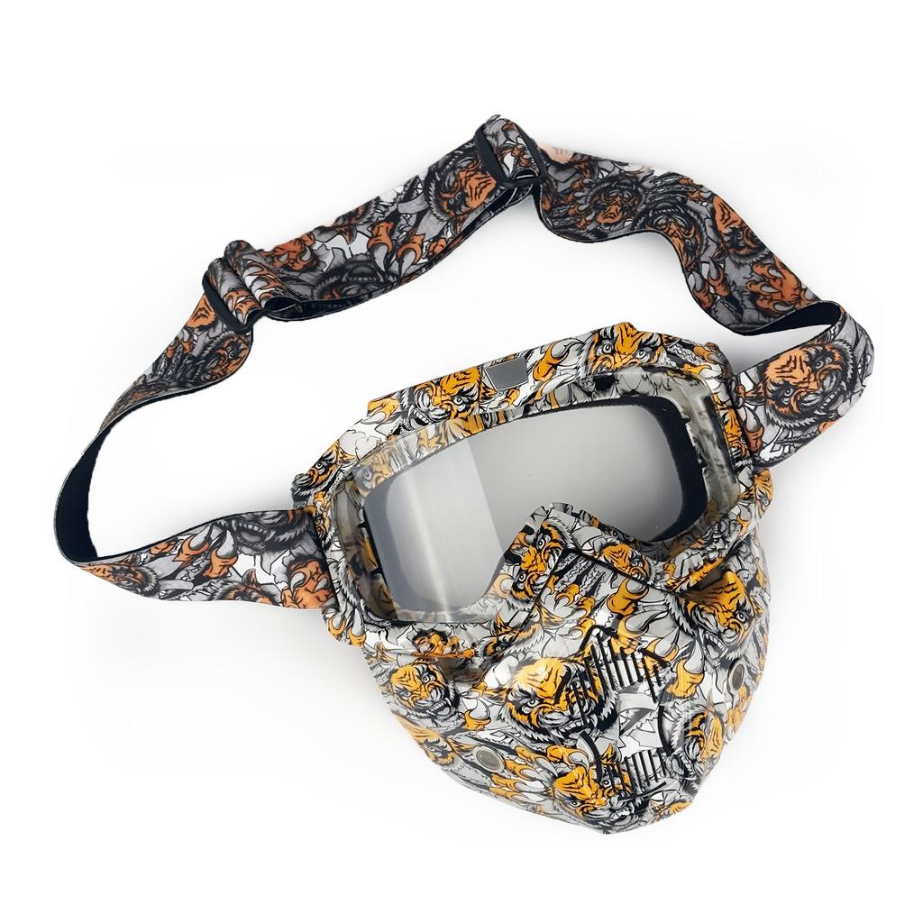 Glasses Water Turning Ghost Head Goggles Mask Motorcycle Riding Mask Windproof Warm Outdoor Protection