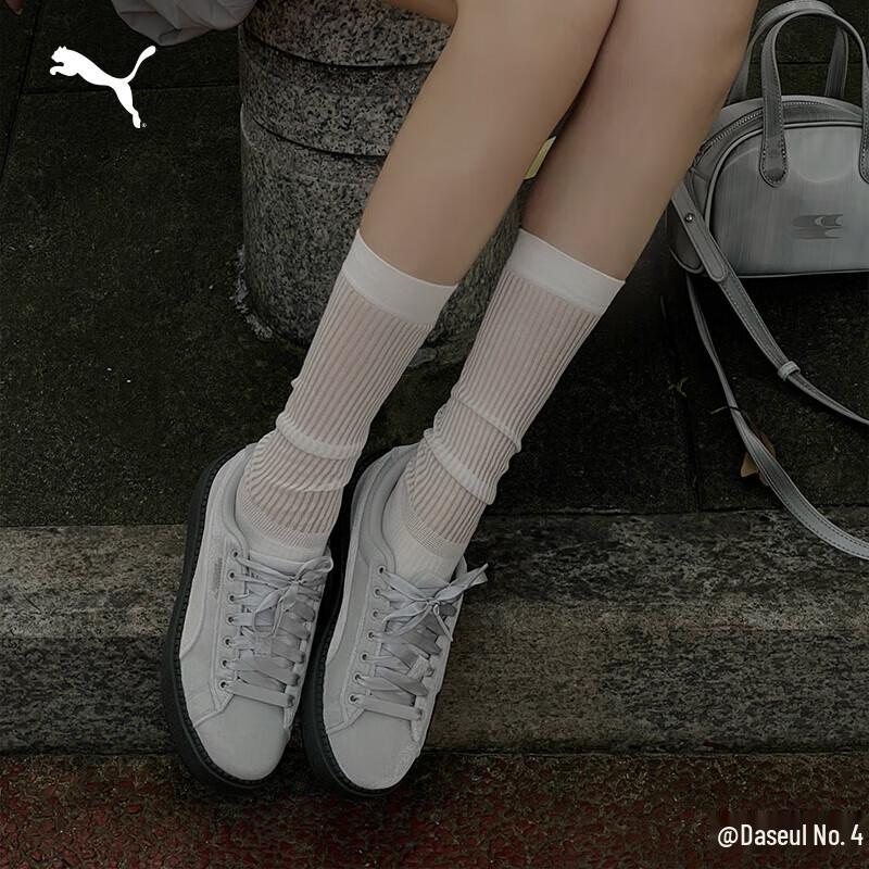 

PUMA PLATFORM406752 Женские бархатные кроссовки на платформе 38.5