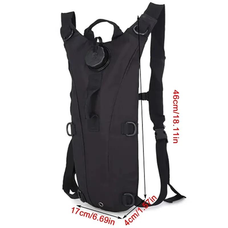 3L Waterproof Outdoor Sports Water Bag Convenient Backpack for Travel Cycling Mountaineering Tactical Water Bottle