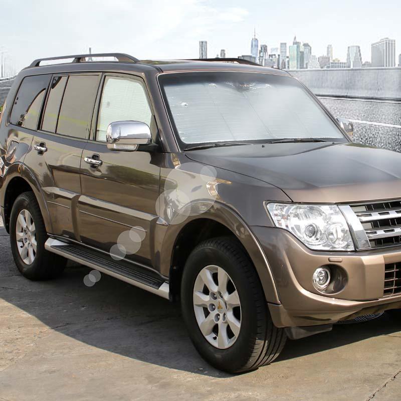 Car Windshield Sunshade Window Shade Foldable Sun Visor Cover Fit For Mitsubishi PAJERO 2007-2021 Car Accessories