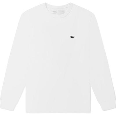 Crew Neck Sports Casual Long Sleeve T-Shirt Men Tops White VN0A5DYMWHT