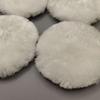 Car Detailing Wool Pad Set: 3-7 Inch Faux Wool Polishing Discs, 5 Pieces
