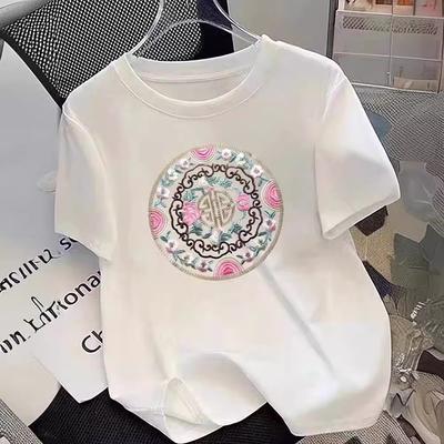 Summer Short-Sleeved Cotton Chinese Style Clothes Inner Bottoming Shirt Plus Size T-shirt
