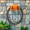 2PCS Water Pipe Hose Storage Rack, Wall Mounted Hose Bracket,Hose Plastic Reel Rack Hanger Shelf For Outdoor Garden Patio Garage