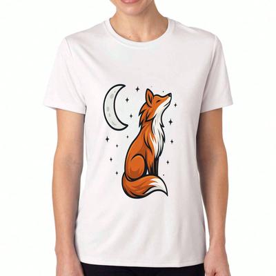 Fox Mask Sakura Unisexs Cotton T Shirt, Premium Cotton Quality Print, Durable, Casual Fashion. Japanese Anime Style Blossom Graphic Tee, Unique Design