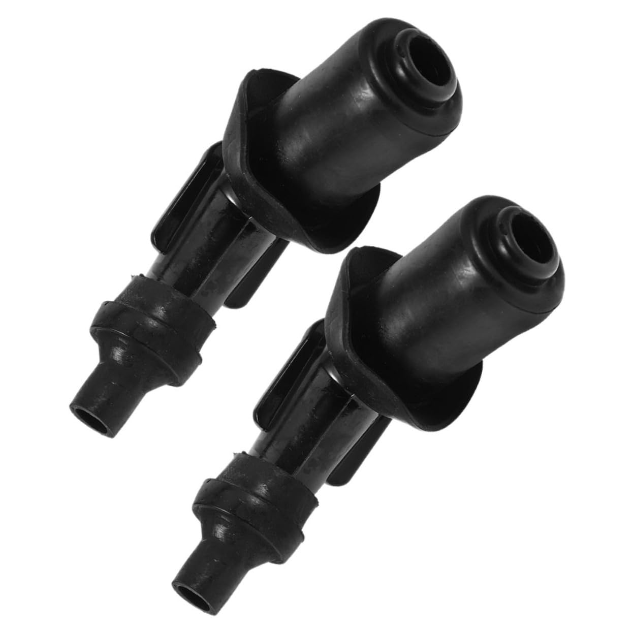 

ABOOFAN Колпачки свечей зажигания для скутера, 2 шт., Универсальная посадка, Сверхпрочный материал, Защита двигателя, Легкая замена 9.00X2.50X2.50CM чёрный